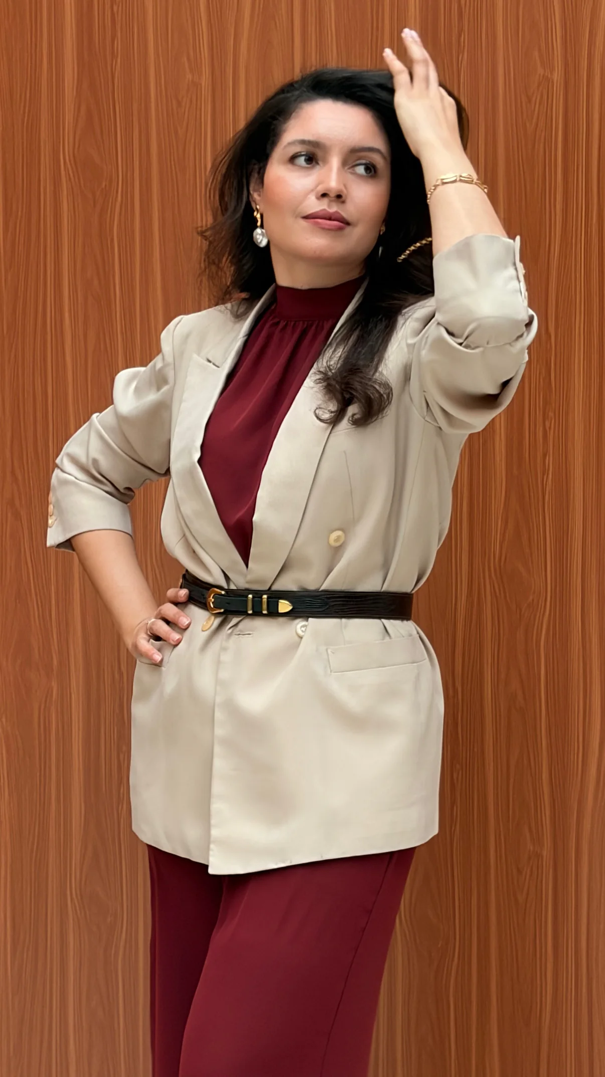 Karen Freitas em registro profissional